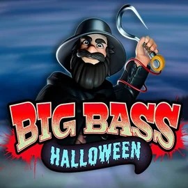 Big Bass Halloween logo by Pragmatic Play at Rizzio CasinoBig Bass Halloween