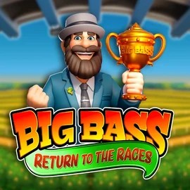 Big Bass Return to the Races by Pragmatic Play, showcased at rizziocasinos.com – game logo