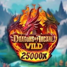 Dragons of Arcane Wild slot icon by Foxium, available at Rizzio Casino