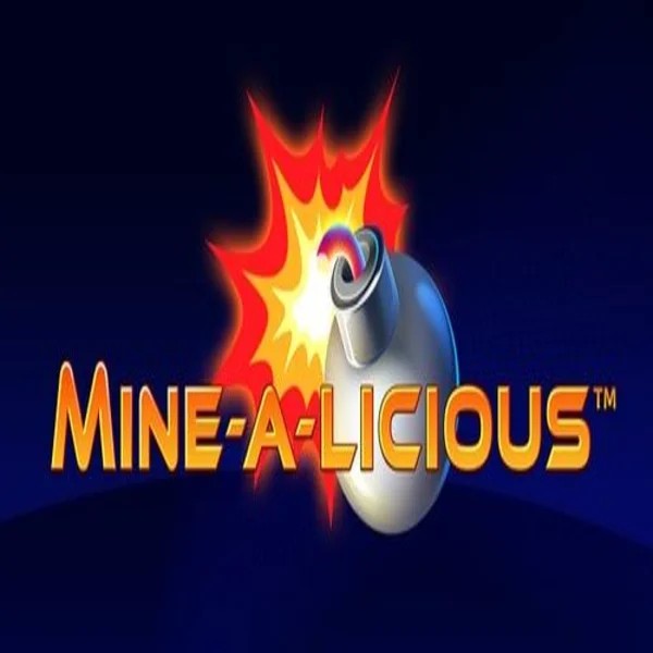 Mine a Licious online game logo by Playtech on rizziocasinos.com