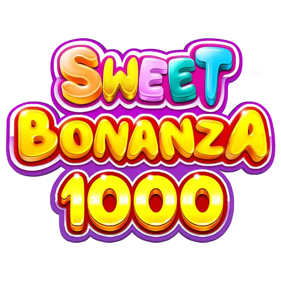 Sweet Bonanza 1000 logo by Pragmatic Play Rizzio Casino